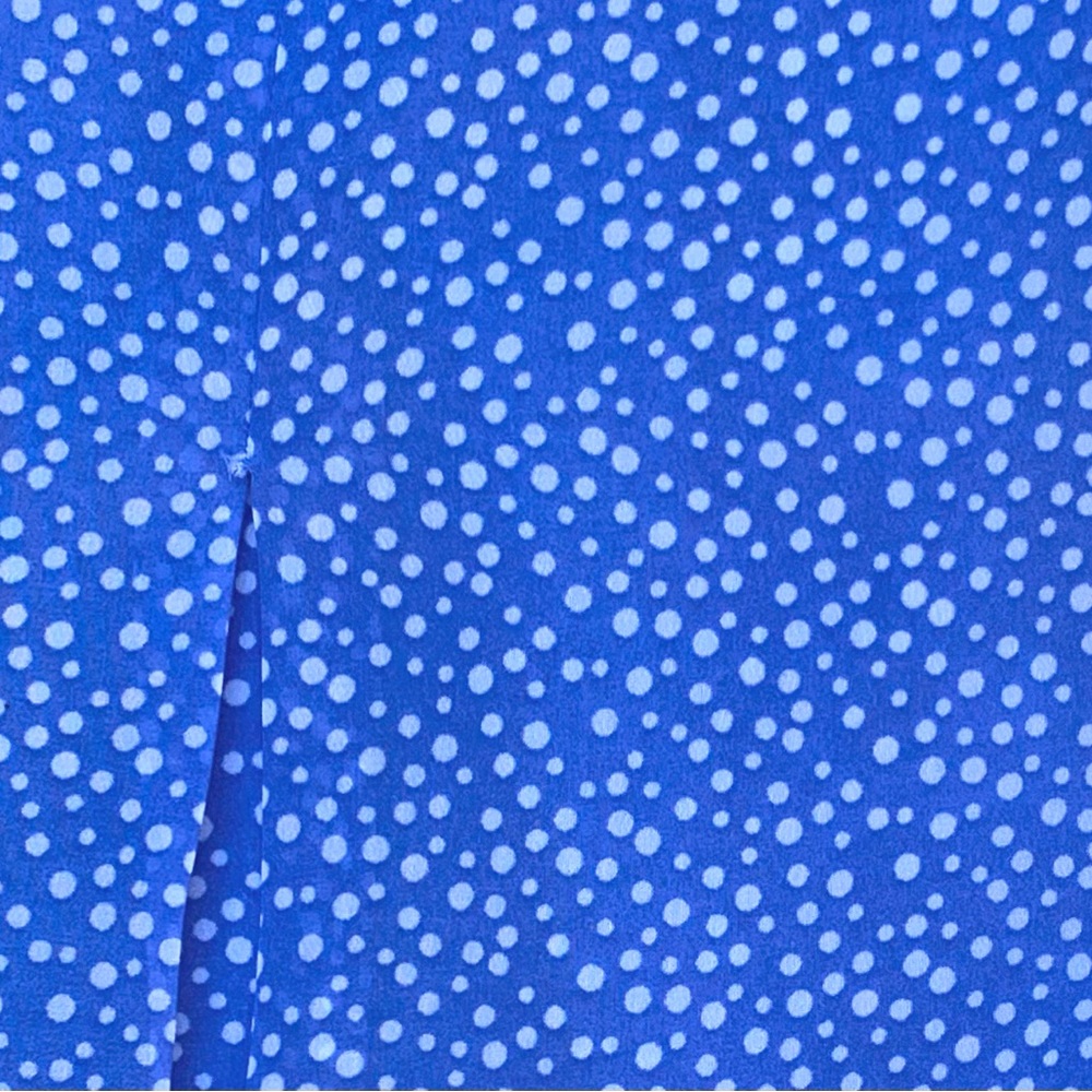 International Concept Dresses Blue Polka Dot Lined Midi Dress - Picture 5 of 15